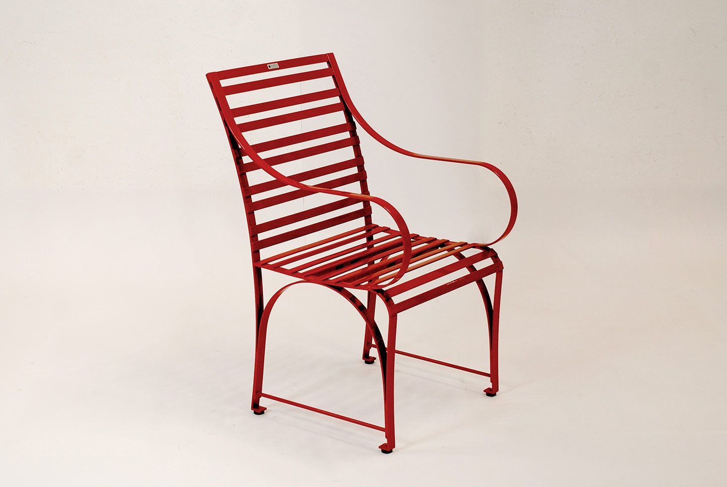 wetterfester, filigraner Gartensessel aus Edelstahl, hohe Stabilität handerarbeitet zum attraktiven Preis in hochglanzpoliert