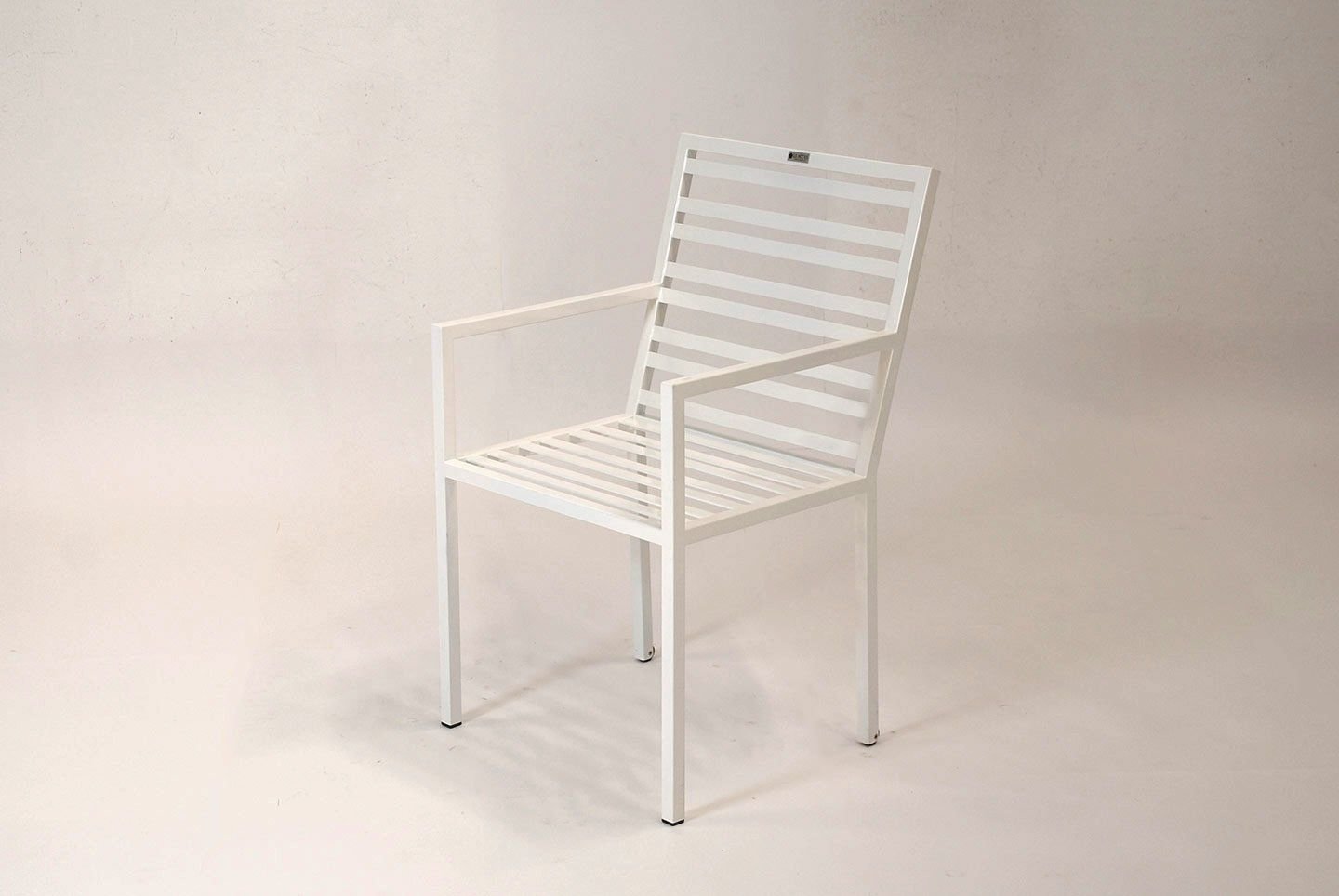 Outdoor Gartensessel aus Edelstahl im zeitlosen, modernem Design; handgefertigt und Pulverbeschichtet in Deutschland