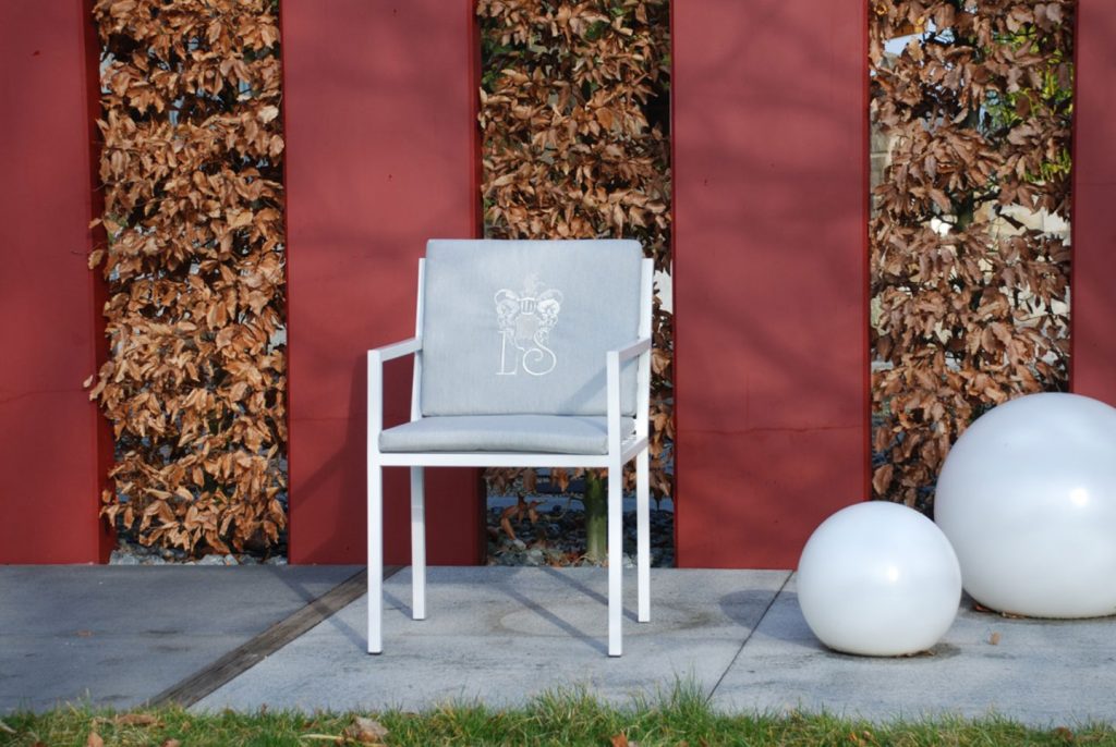 Edelstahl Gartenstuhl Grand Plaza