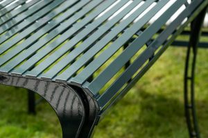 Schlanker La Sedia Provence Bestelltisch aus Edelstahl, mit höhenverstellbaren Metall-Füßen