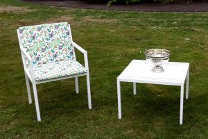 witterungsbeständiger Edelstahl Bistrotisch Grand Plaza